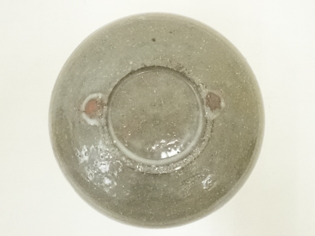  京焼　森岡嘉祥造　二作三島建水（共箱）